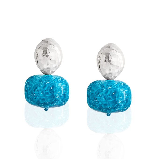 TULIPA IN BLUE EARRINGS